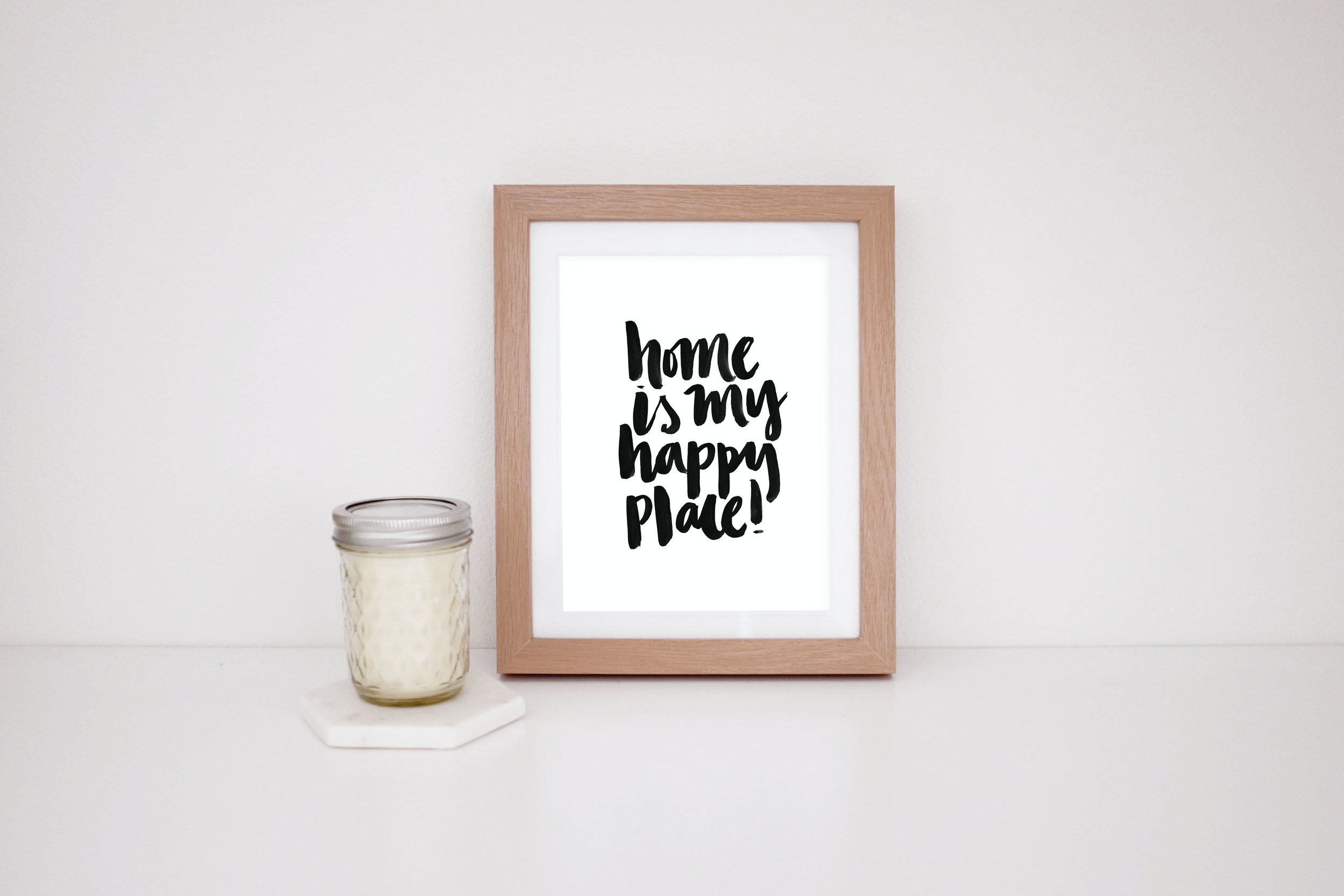 MaryRizzaCruzCreative_ArtInFrame_Candle_HomeIsMyHappyPlace_2016.jpg