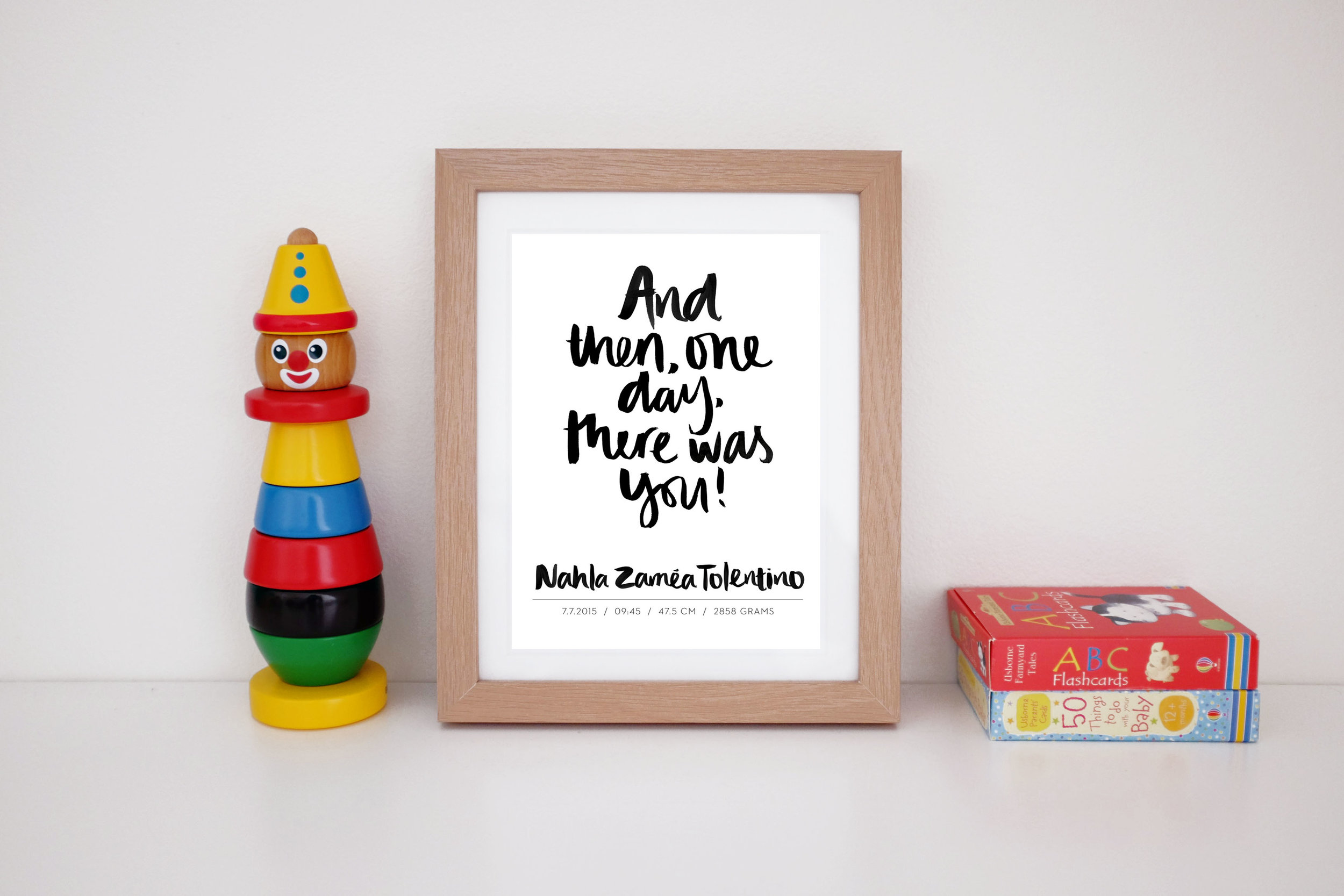 MaryRizzaCruzCreative_ArtInFrame_Nursery_Quote&CustomNewbornPrint_2016.jpg