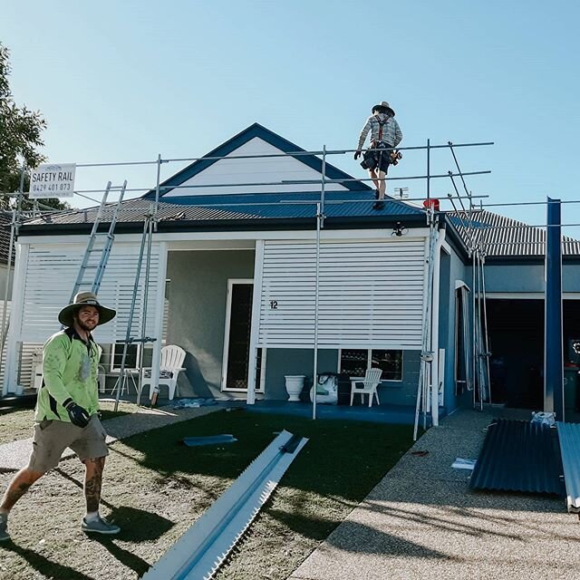 SM Darren + Charlie Crew gettin it done in Caloundra💪⚒️