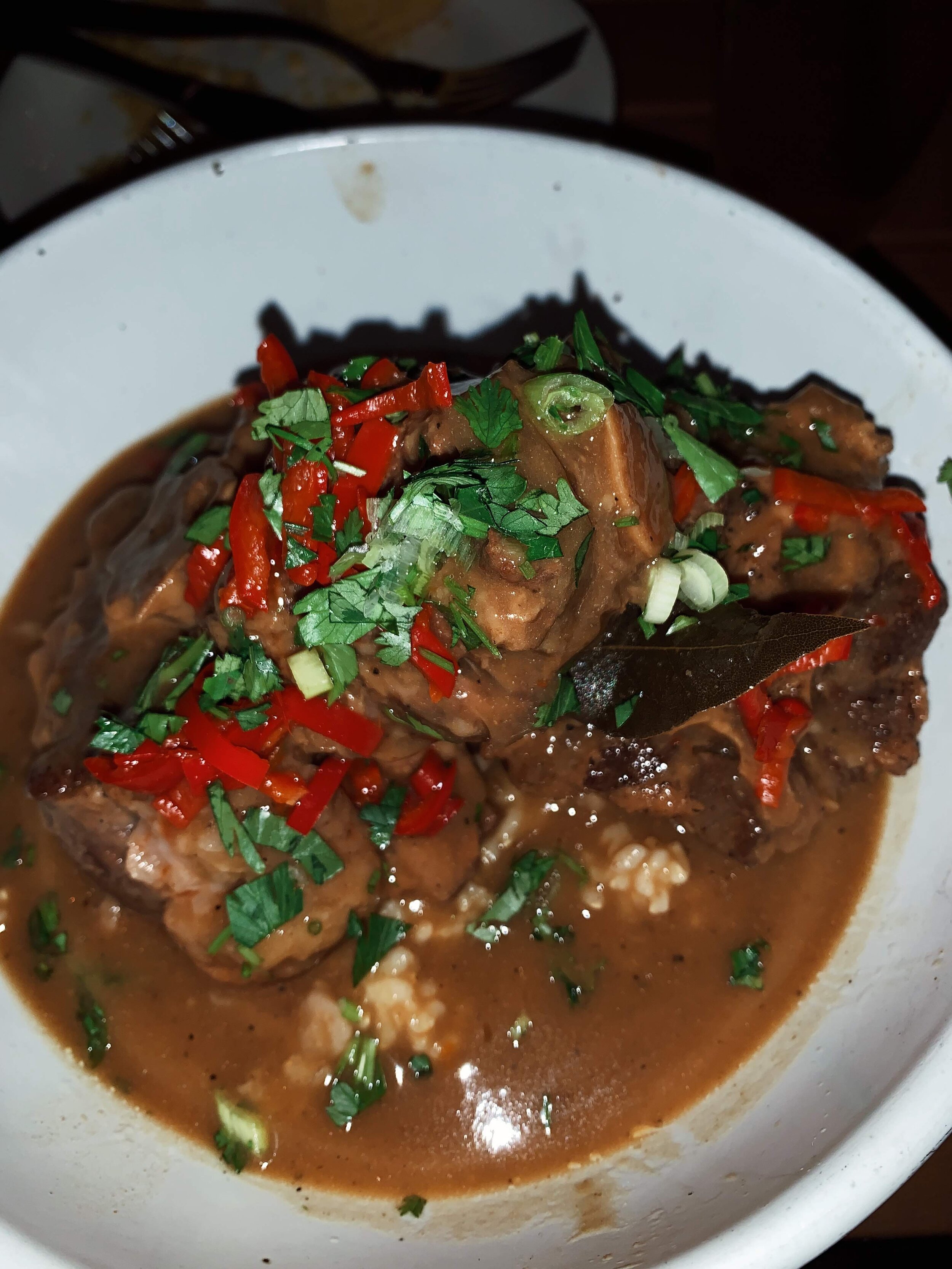 Oxtails at Alta West Adams