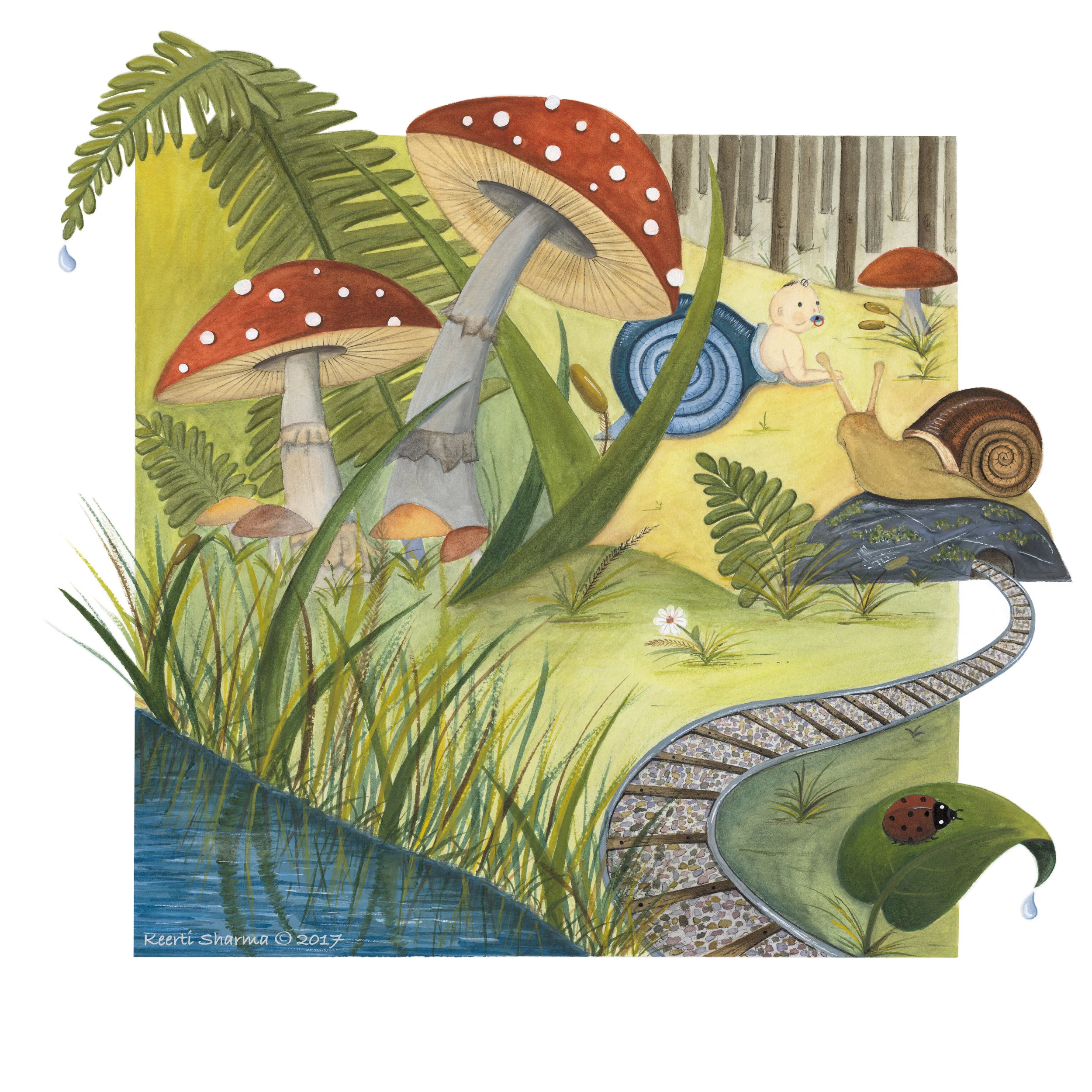 SHELBY MEETS BABY YUVI