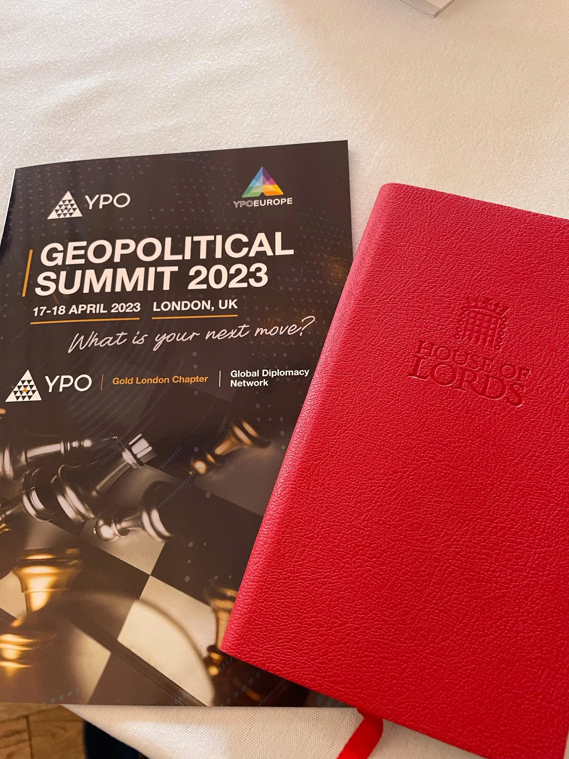 YPO Geopolitical Summit, House of Lords