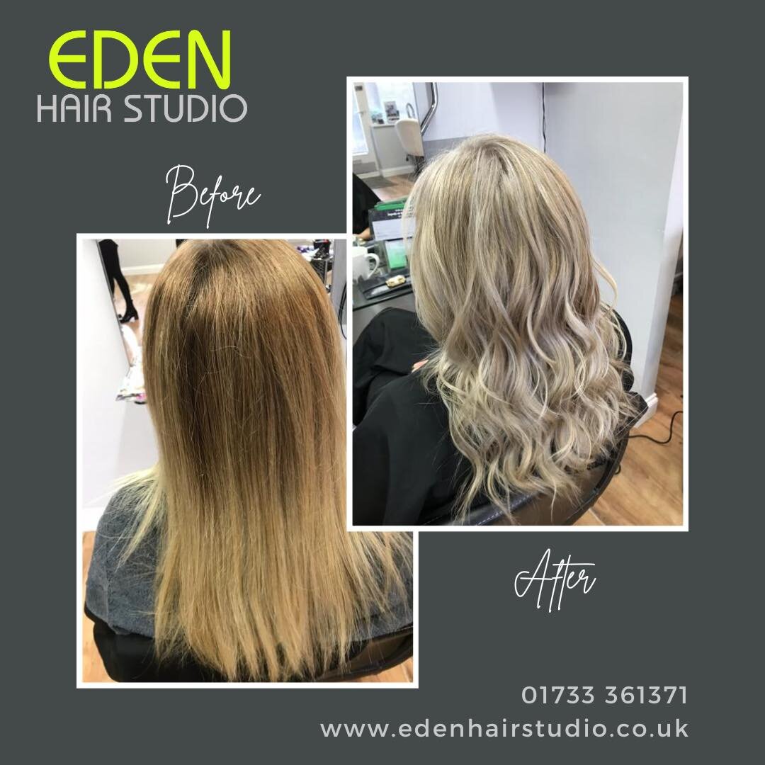 Beautiful full head highlights, toner and finish.
Call our amazing team on 01733 361371 to get summer ready!