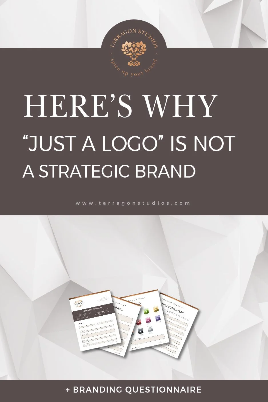 It is SO tempting to ask your designer for "just a logo" but there are a few things you'll want to consider before going down that long frustrating road. Keep Reading to Find Out What you Need to Know -> #logo #design #smallbusiness #entrepreneur