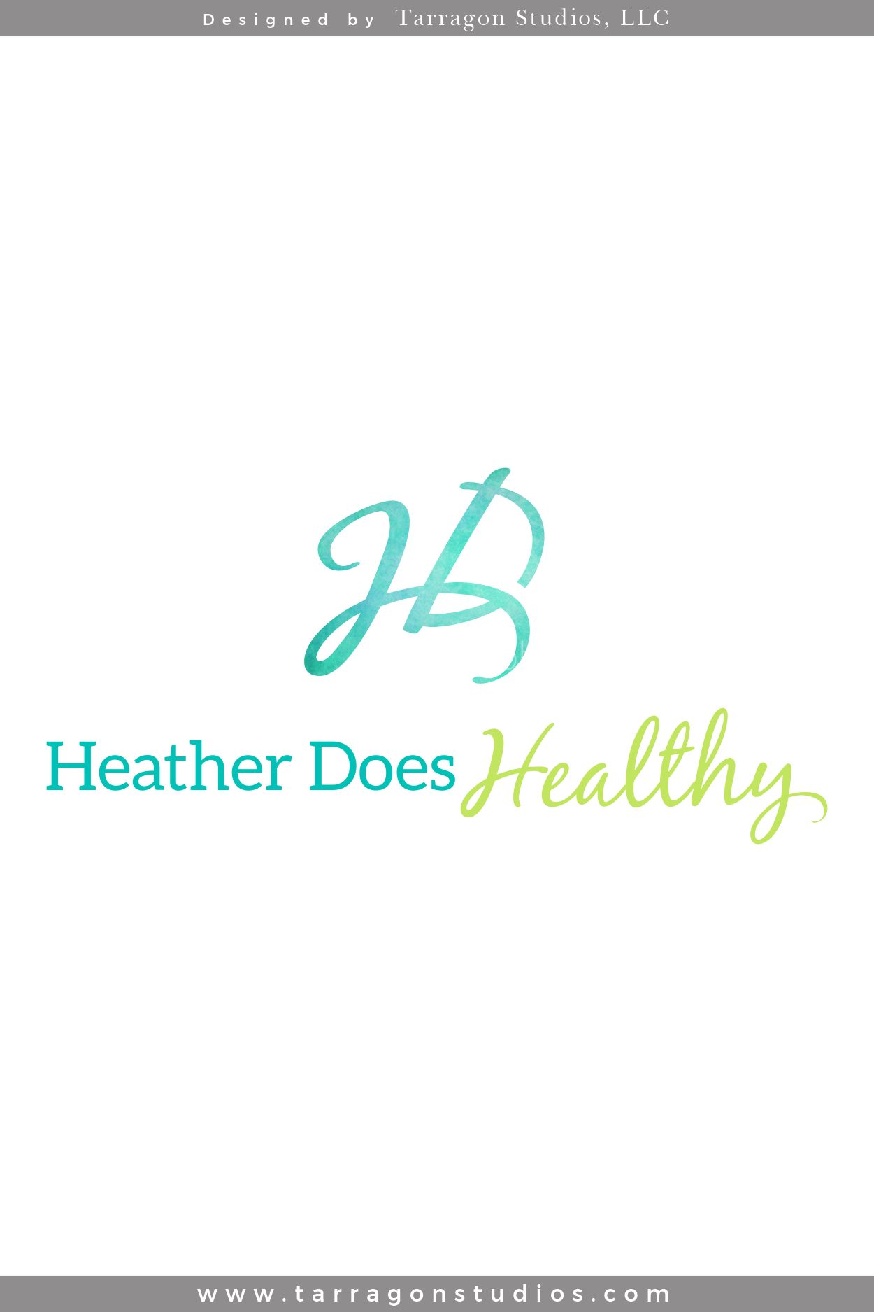 Brand Identity Heather Does Healthy