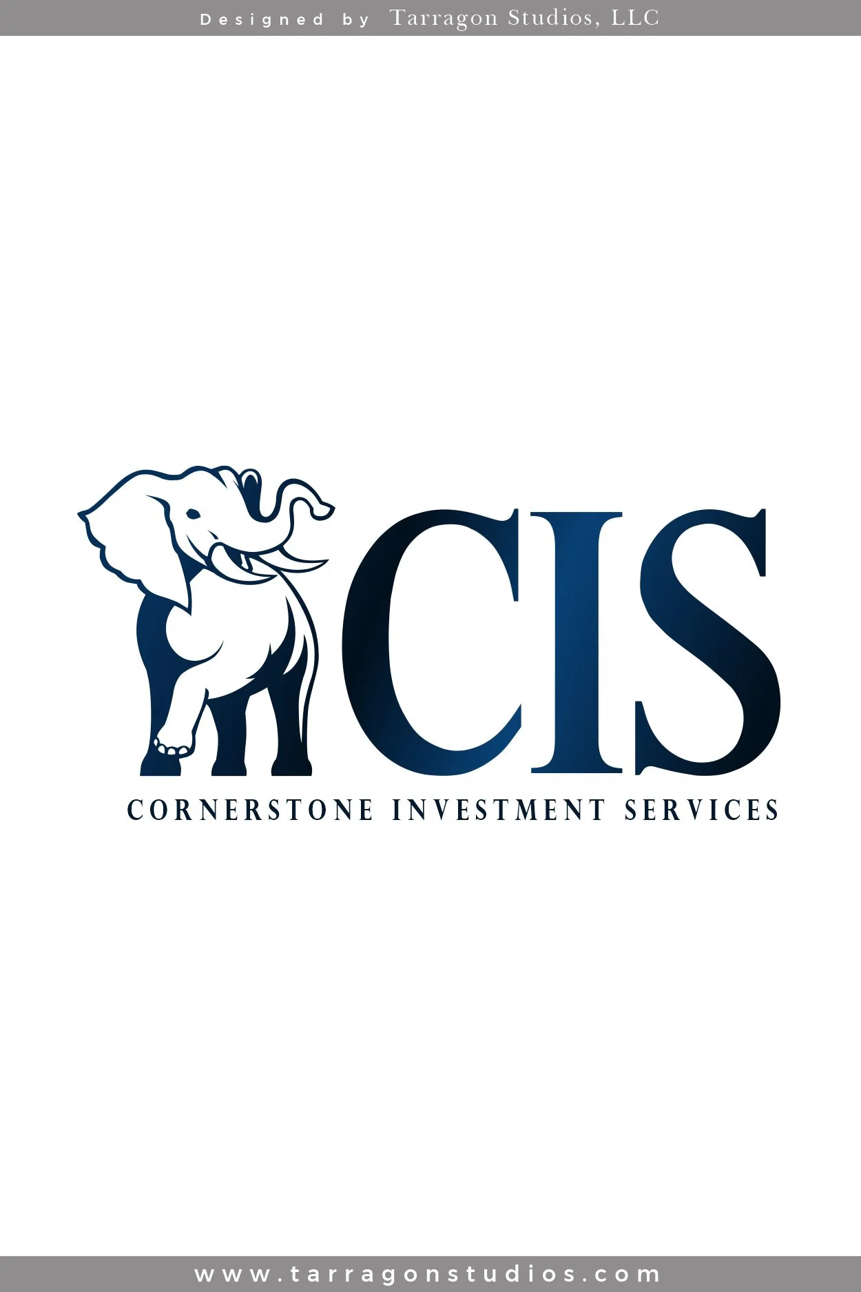 Logo & Brand for Cornerstone Investment Services by Tarragon Studios. #logo #design #branding #unique