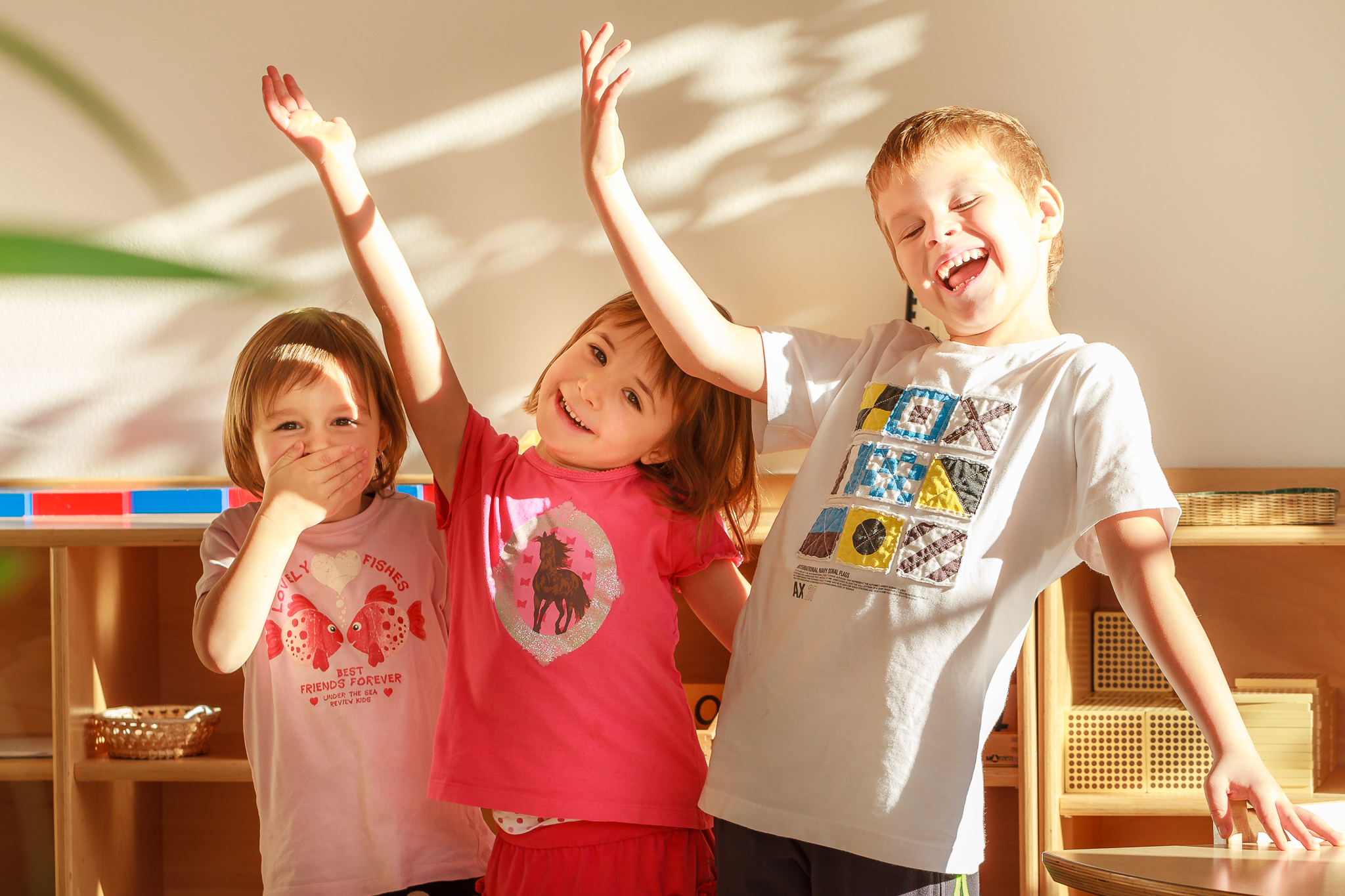 The children of NestLingue preschool