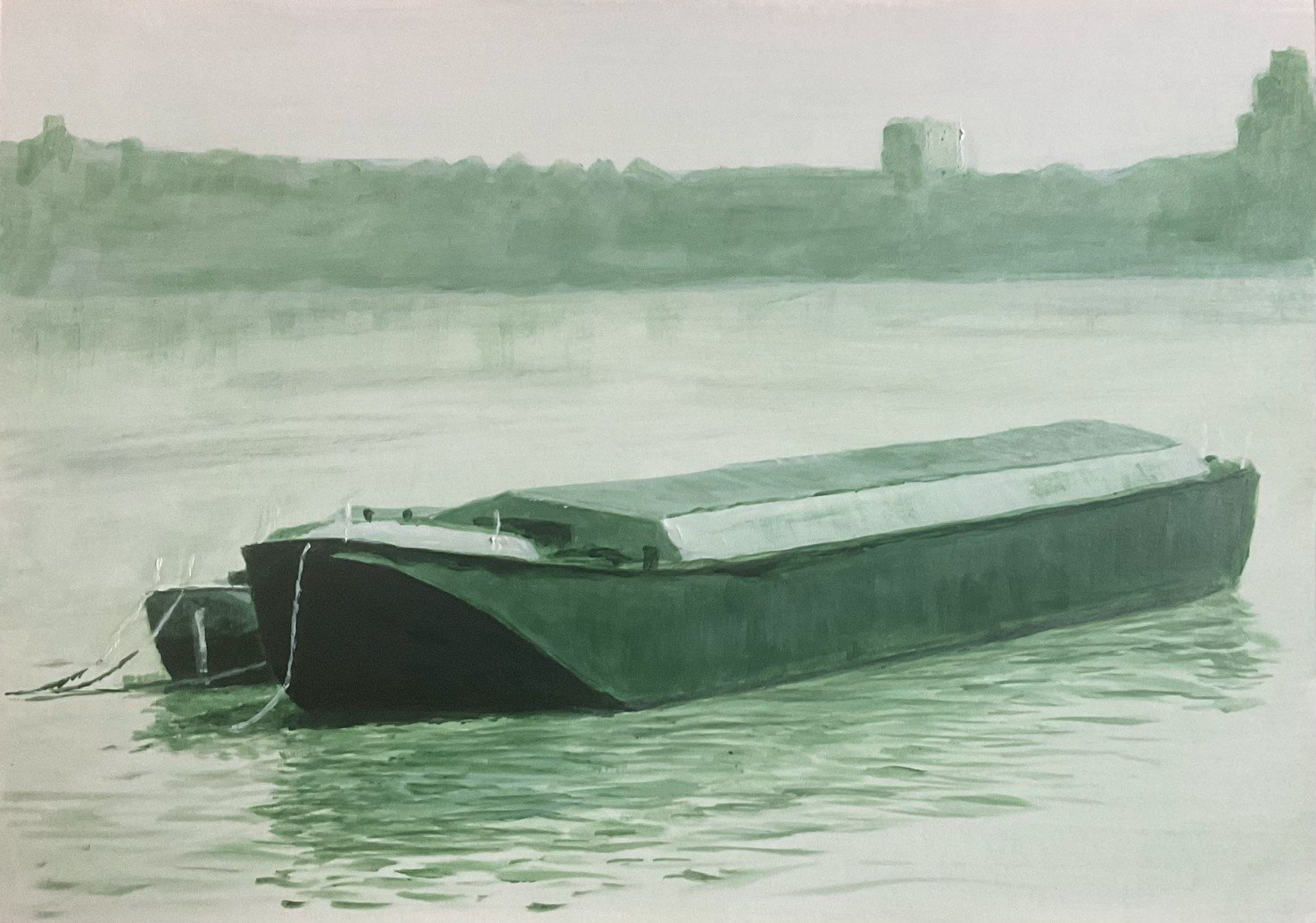  Thames Barge   Acrylic 