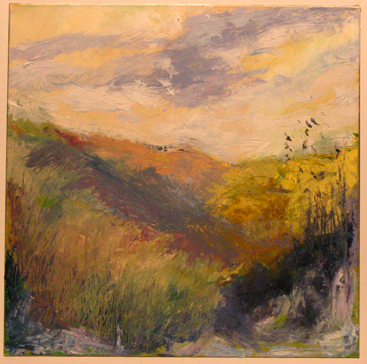 Valleys and Hills acrylic 500x500mm