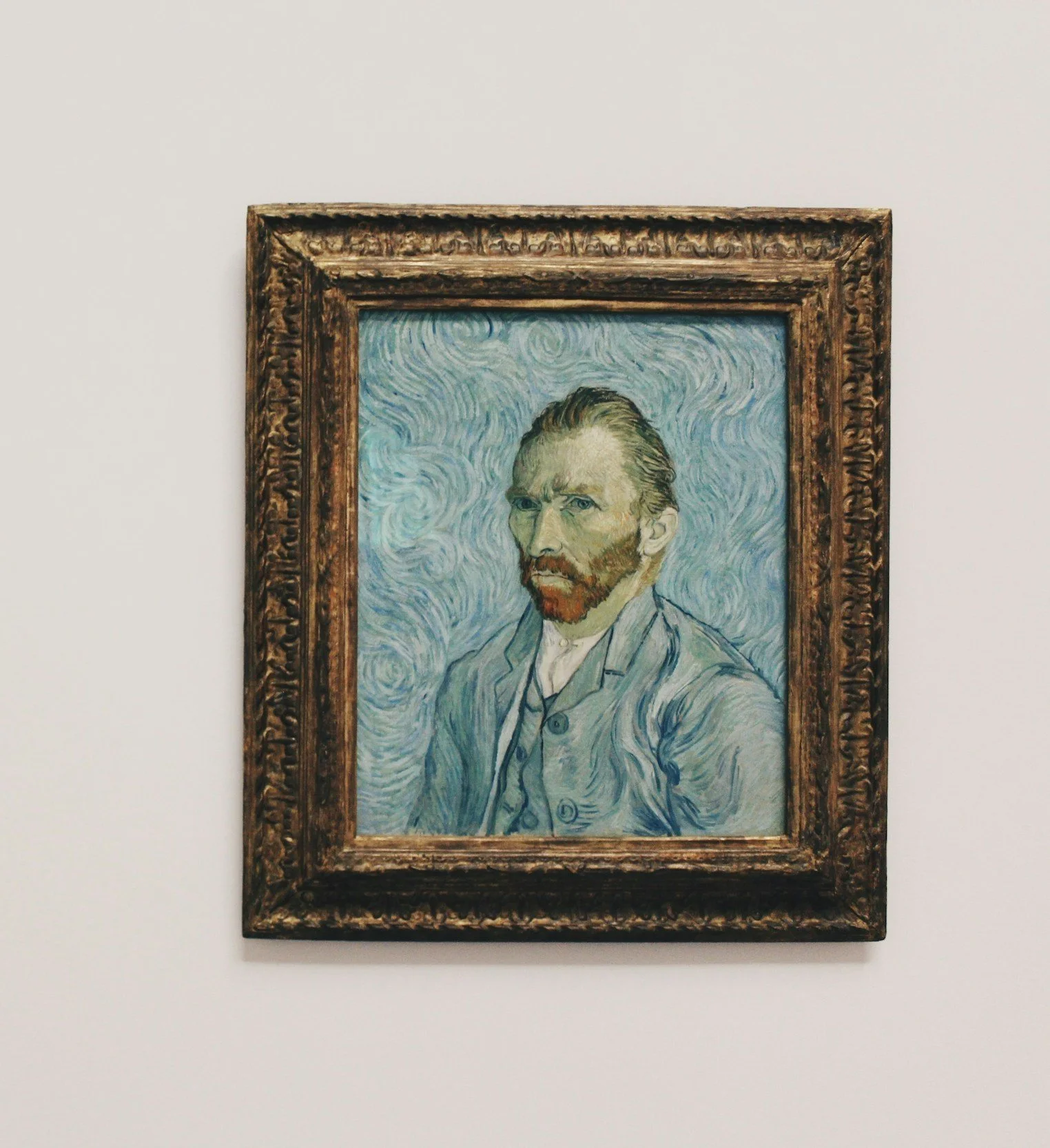 Self portrait – Van Gogh style