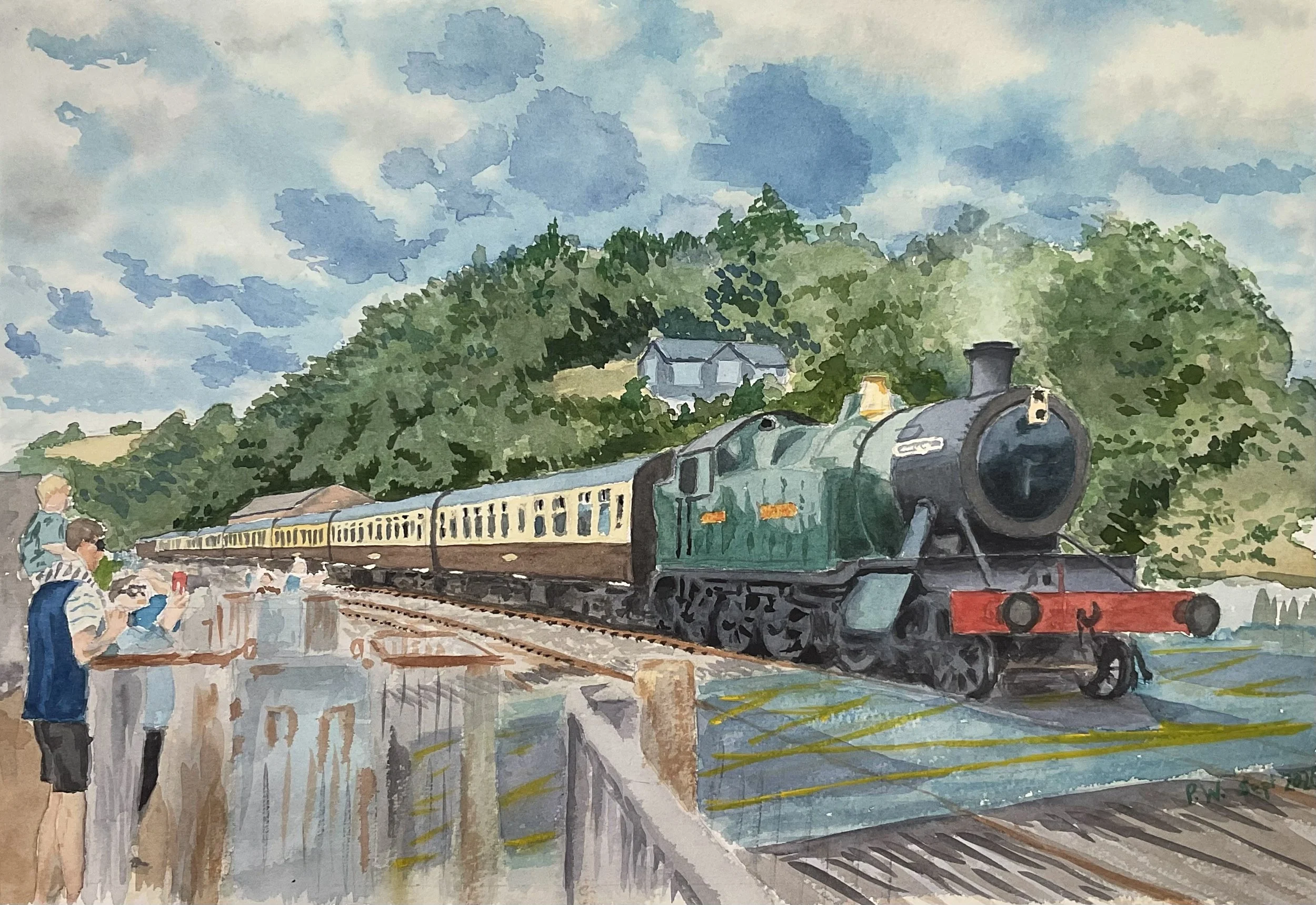  ”Goliath”   Watercolour 
