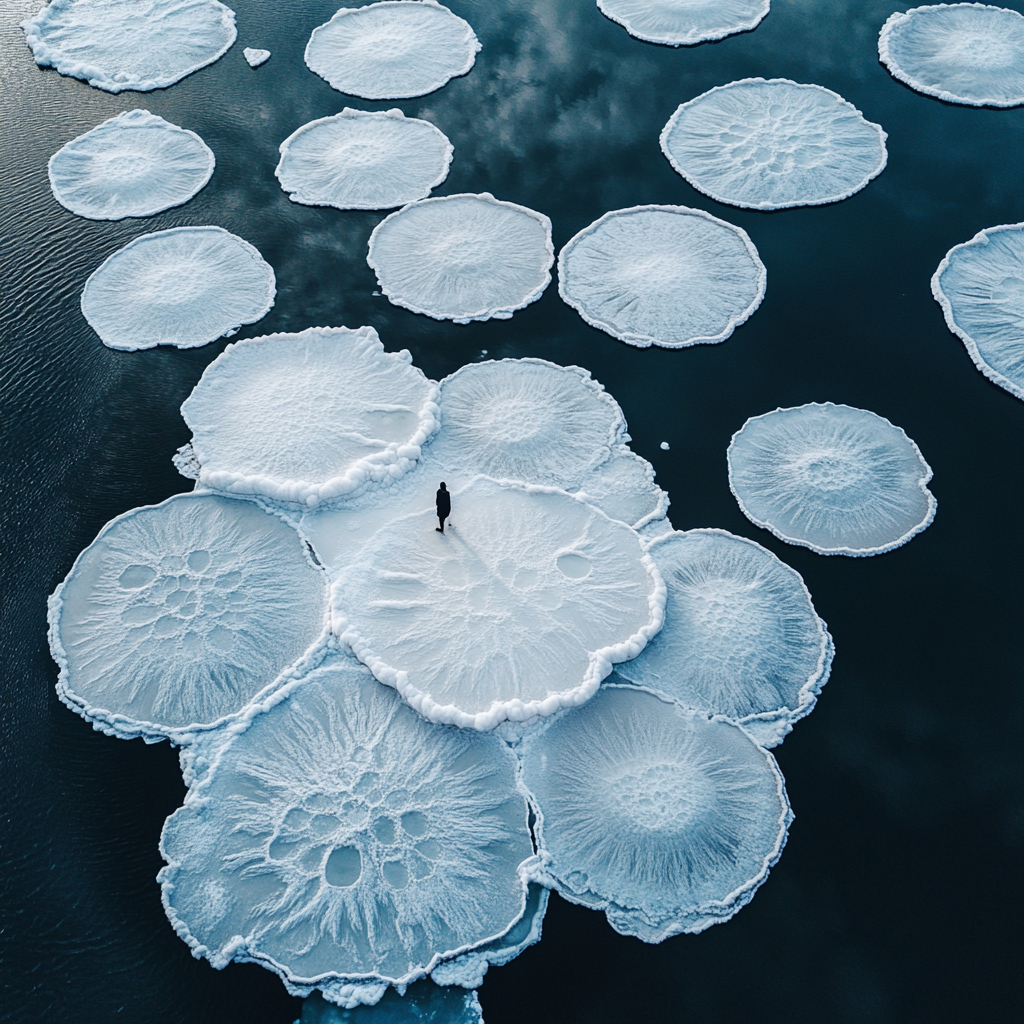 dlearkd_a_drone_shot_of_a_figure_standing_in_white_on_a_black_l_13e9c0d4-ac3a-42b4-8944-251422fd8265.png