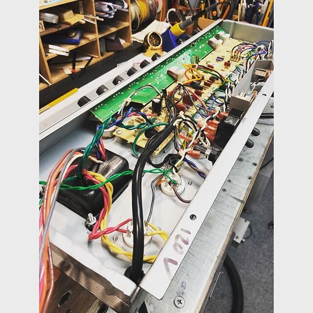 Power Transformer swap on this Fender &lsquo;68 Custom Deluxe Reverb Reissue. Eventough we&rsquo;ve done plenty of these in the past, there is always a fear in the back of my mind whenever we work on an amp. A fear out of respect for the dangers invo