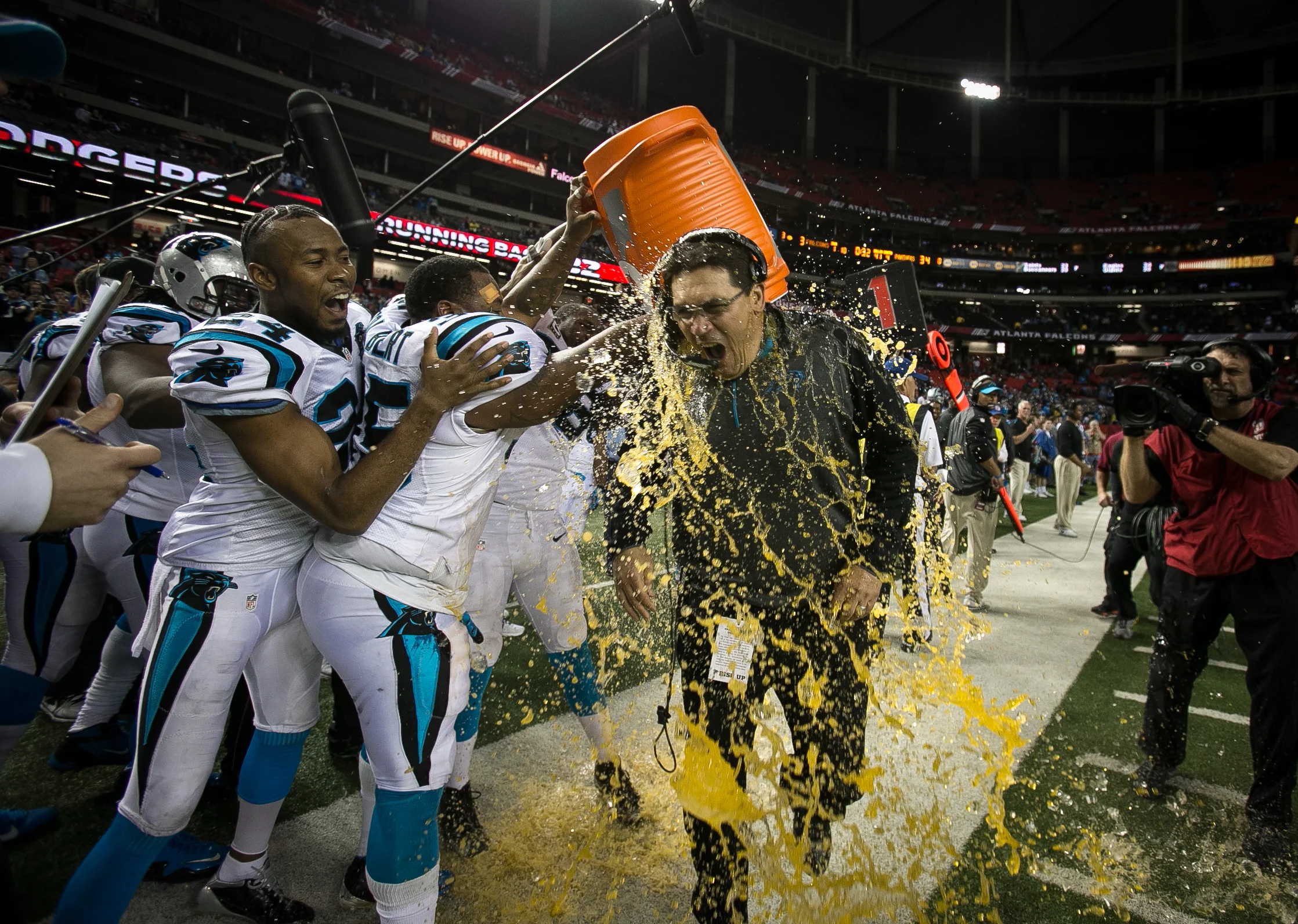 Carolina Panthers Celebrate Ron Rivera