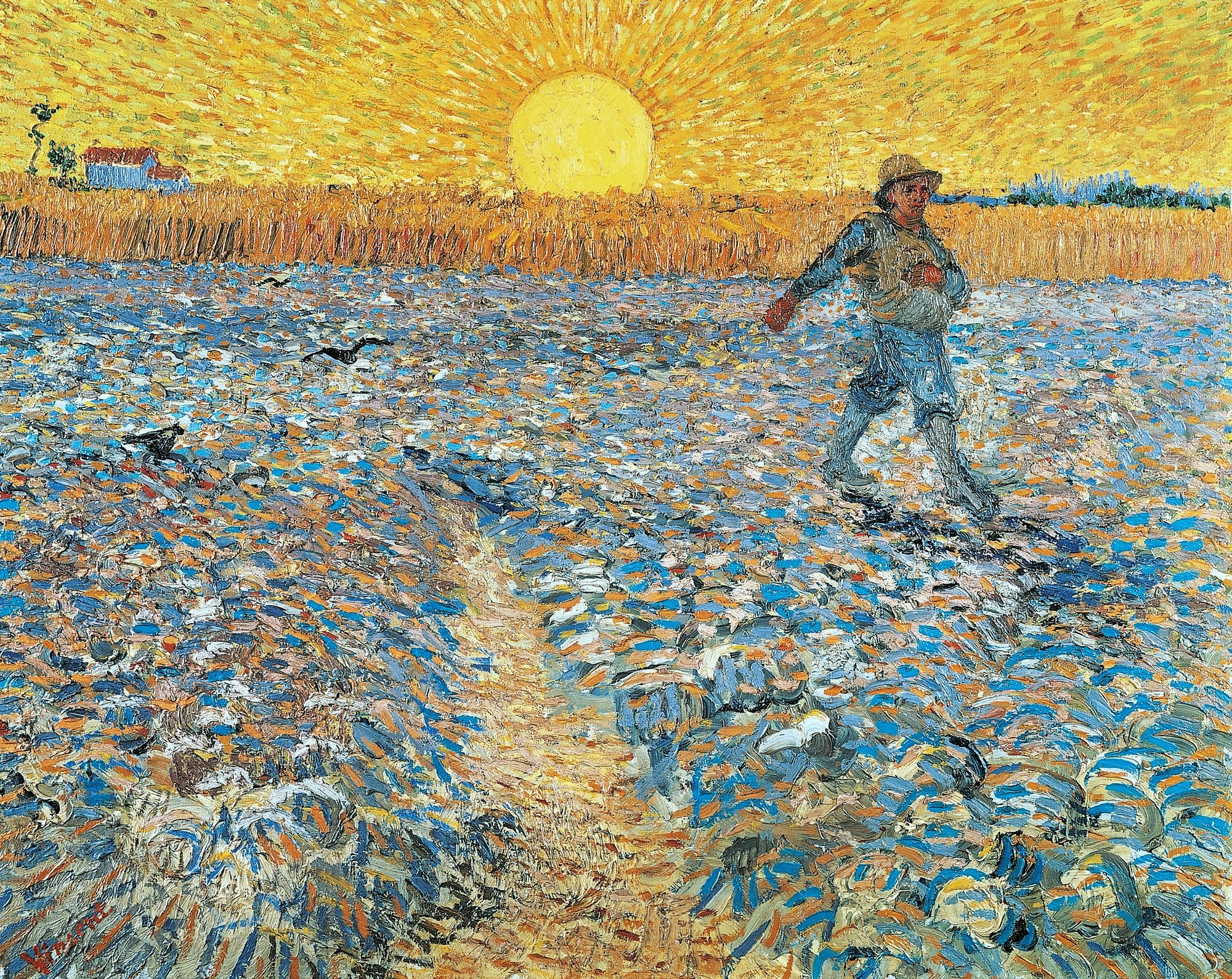 The Sower by Vincent van Gogh (1888)