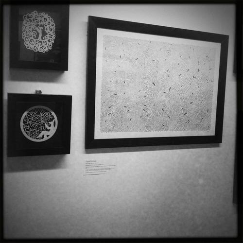 Image taken from the Northern Arts Uncovered exhibition in Leeds