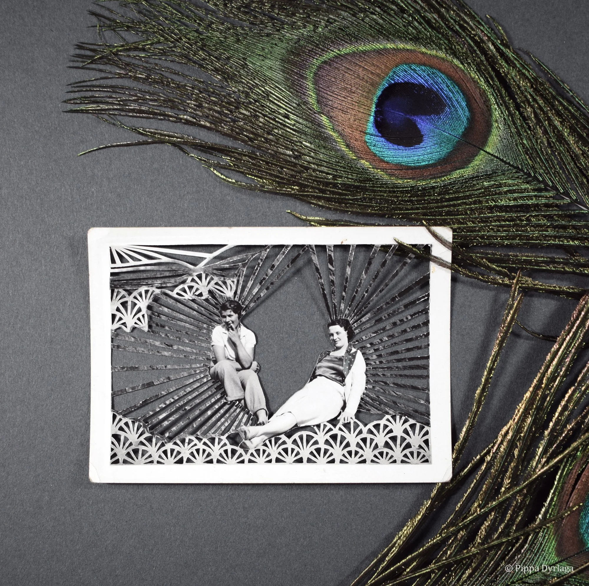 Alice and Elsie - Rhosneigs 1938