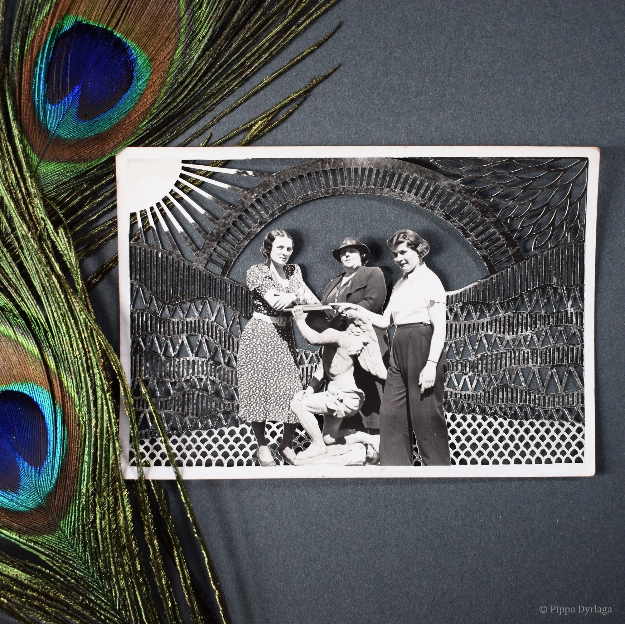 Alice, Nannyi and Elsie, 1938