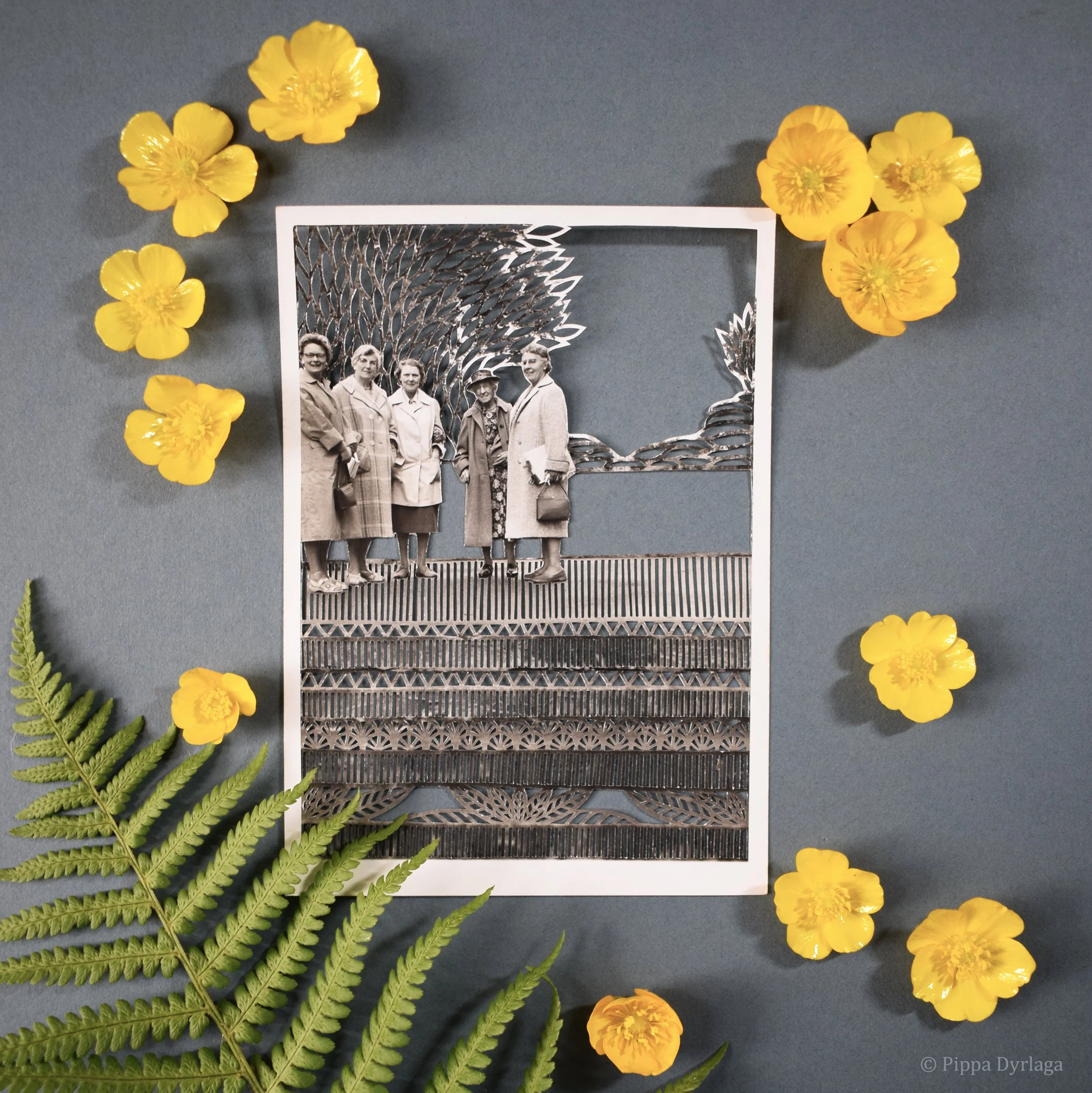 Hazel, Alice, Gladys, Mother, MED