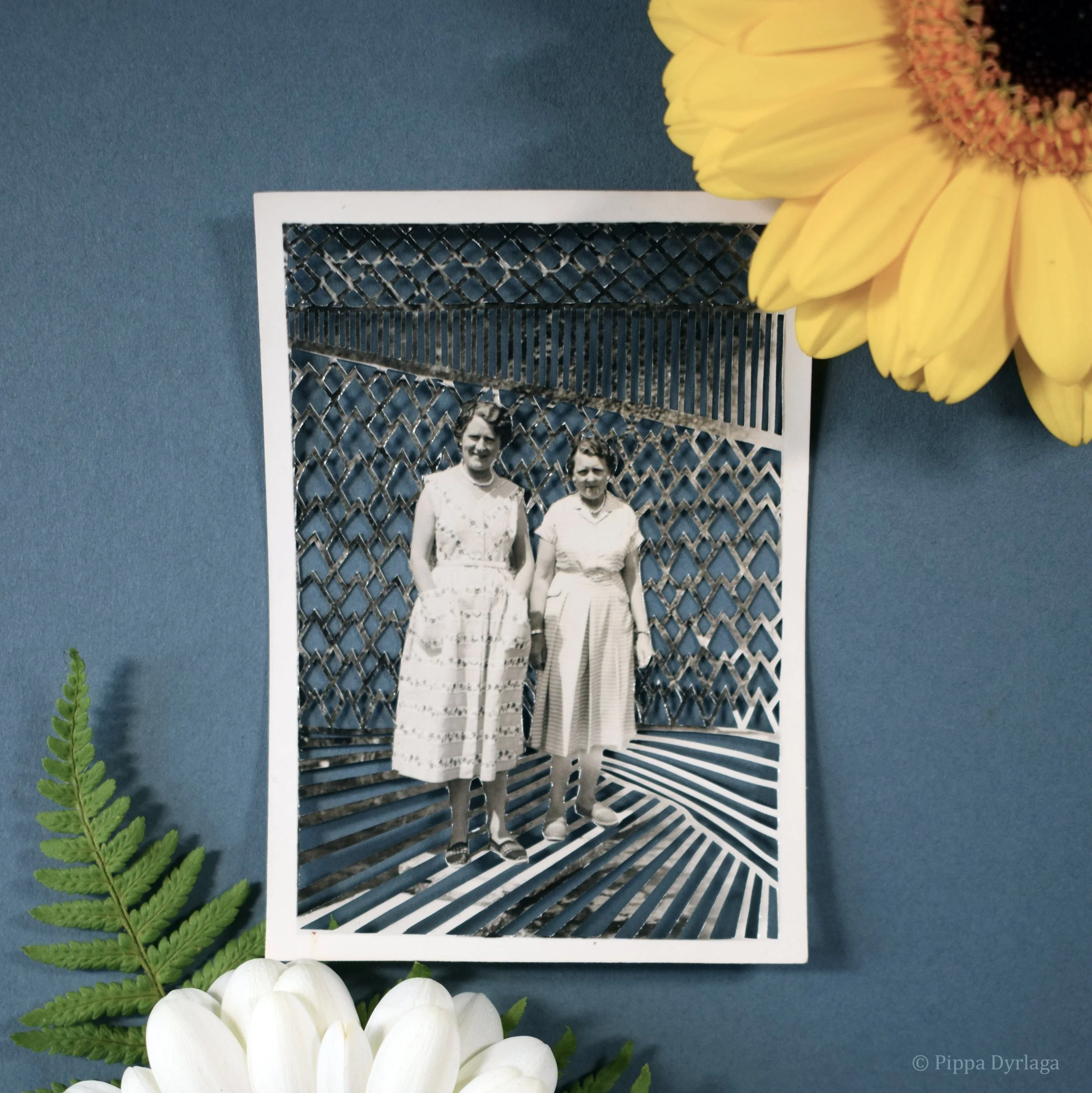 Gladys and Anne, 1956