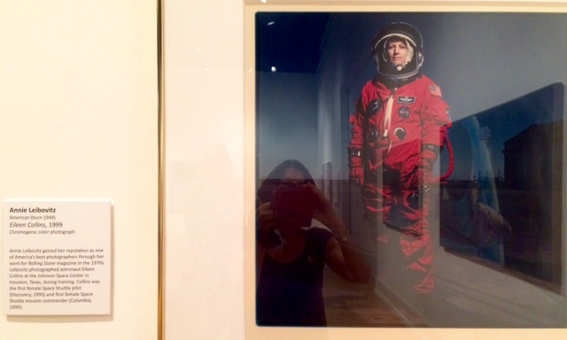 Scene from Vero Beach Museum of Art, Annie Leibovitz photograph