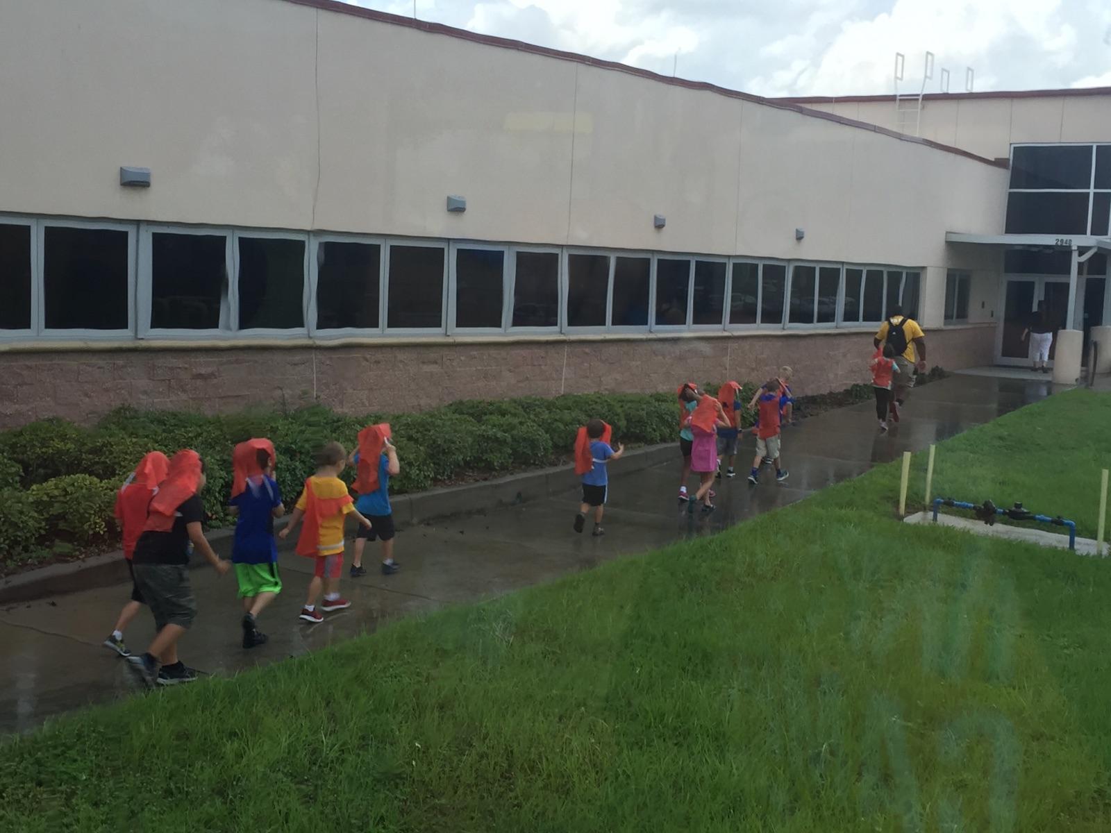 Campers had a "hands-on experience" with Mother Nature while on a field trip to the Pinellas Solid Waste Management facility!