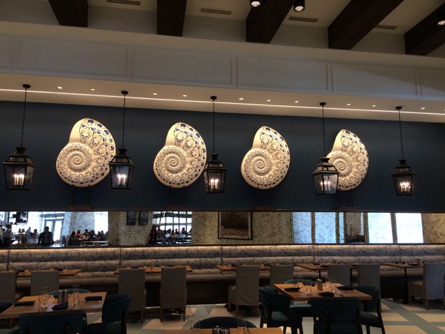 The shells have been completed and were installed yesterday at Saffire Falls in Orlando.