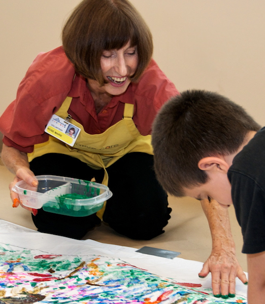 photo: Tom Kramer Read about the "Magical Tree Project," a collaboration at All Children's Hospital with Paula Kramer on my blog .