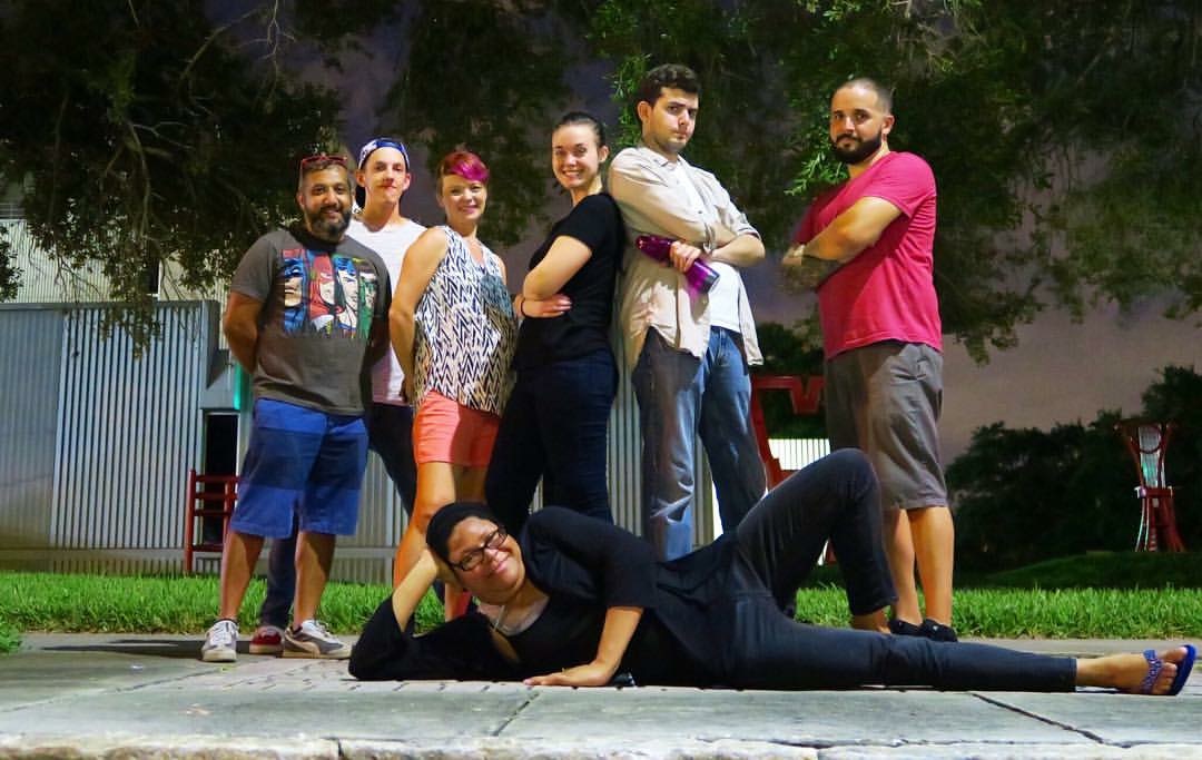 The production crew and volunteers! We couldn't have pulled off this shoot without some fantastic last minute volunteers. Thank you, Zach Twitty, Alyssa Rivera, Mauricio Gonzalez, and Jordan Peel!