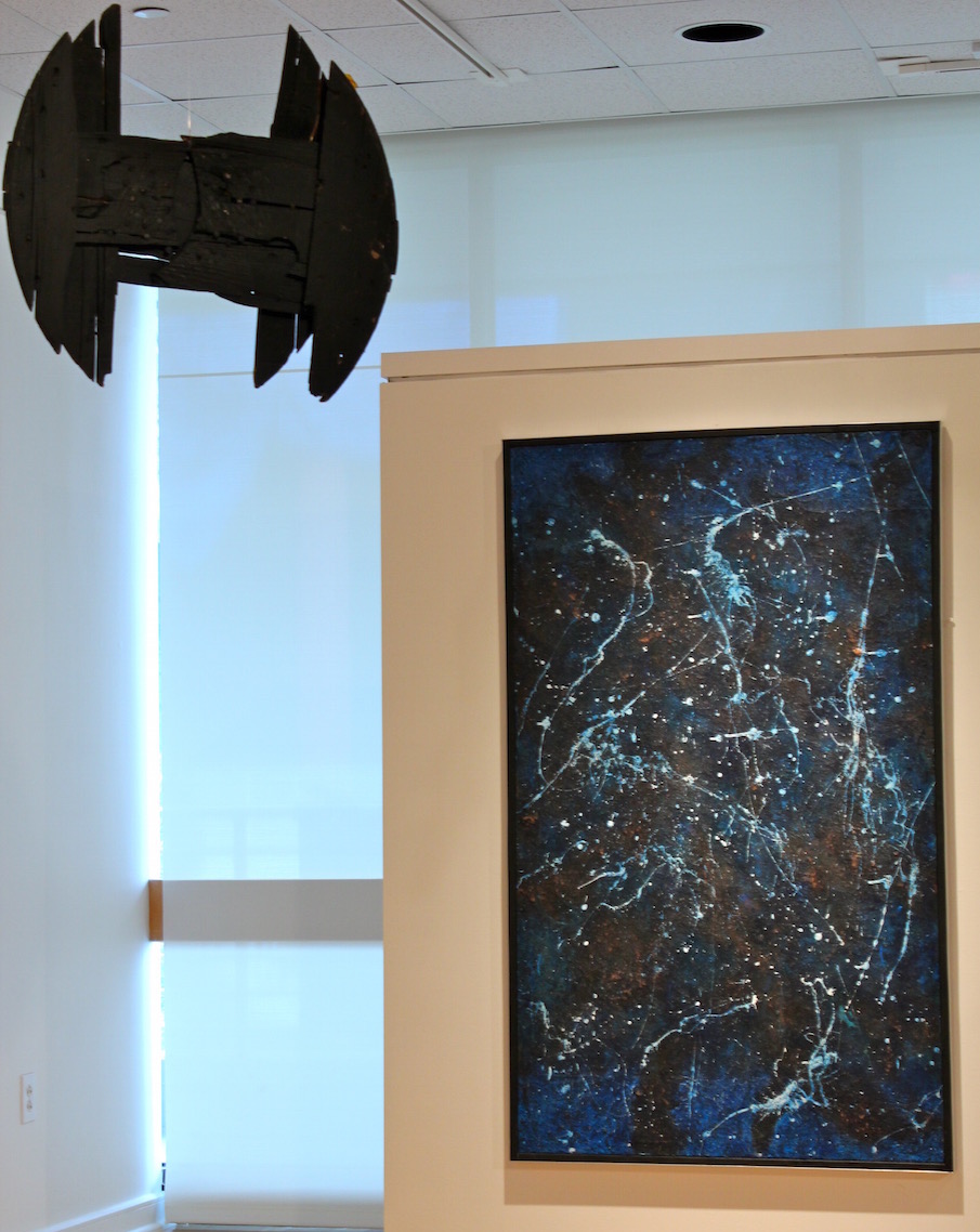 Detail of Sanctuary at Gallery 221, Hillsborough Community College, Dale Mabry Campus, 2014