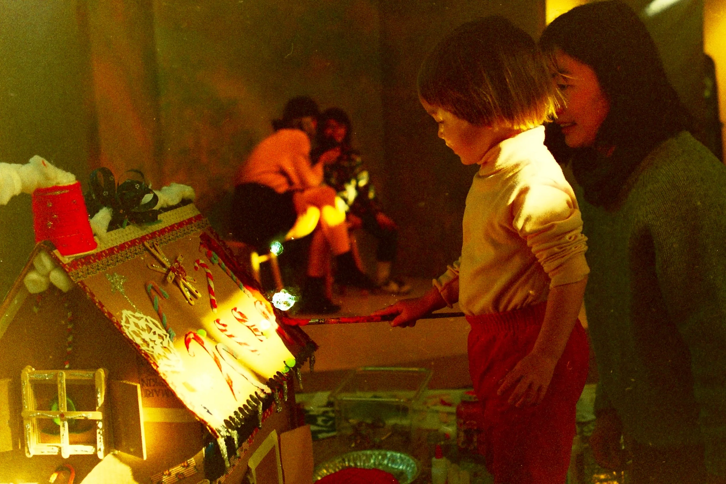 The Ice Palace, created with children and their parents at the Children's Museum in Santa Fe. 