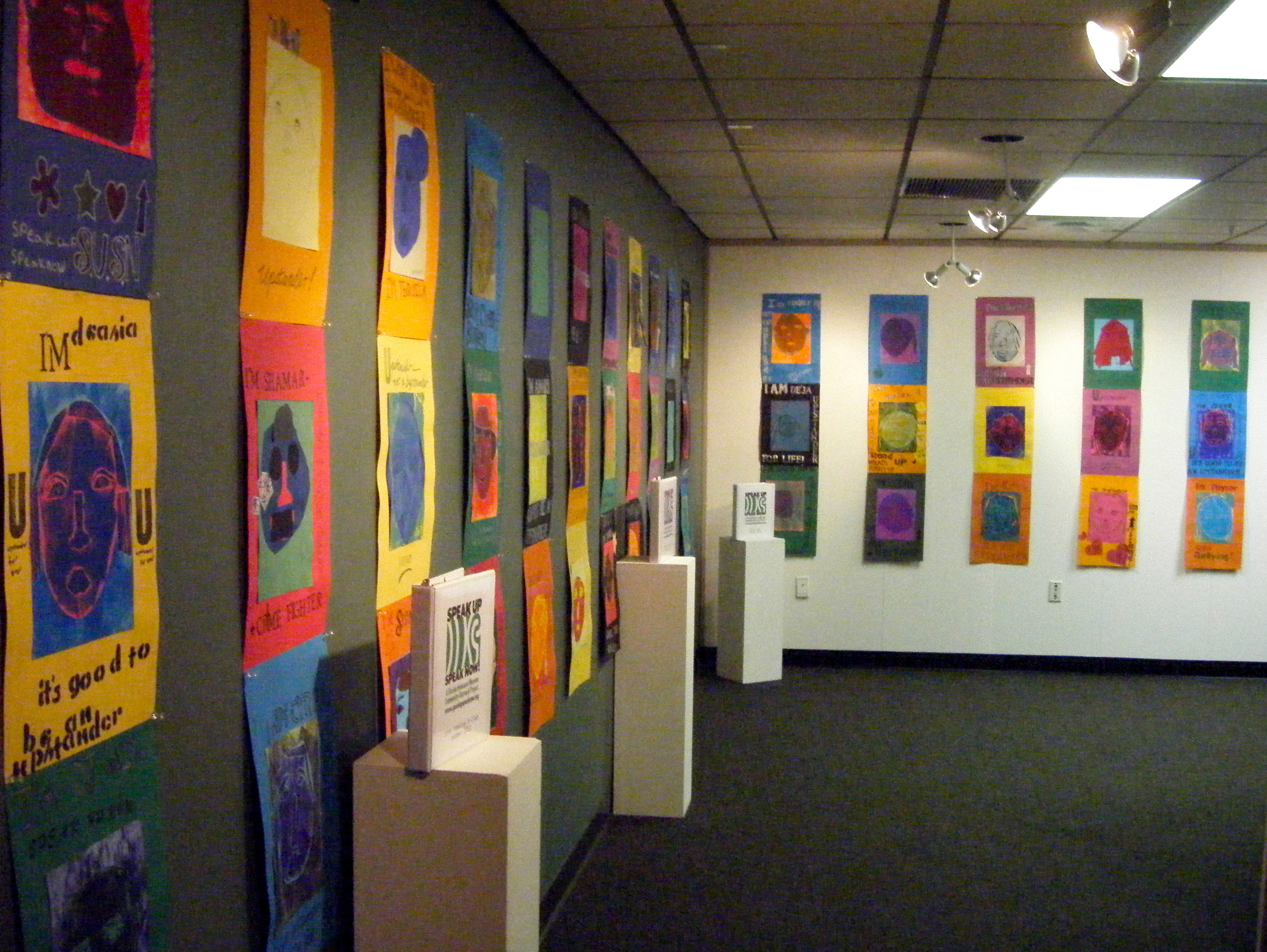 The "Speak Up Speak Now!" exhibition at the Florida Holocaust Museum 