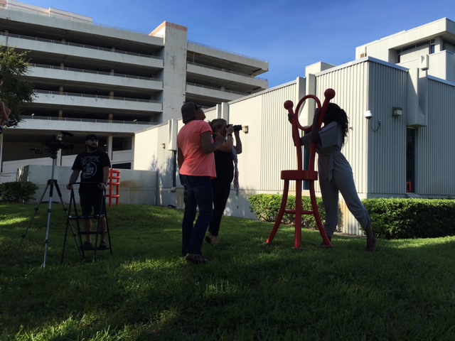 Dancer Charlotte Johnson, New Renaissance Artist, Elizabeth Baker, Photographer, Charlotte Suarez, and Film Maker Nick Gallina
