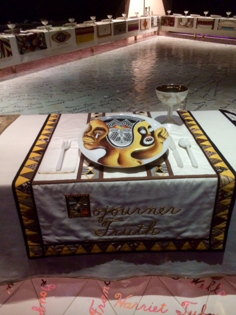 Place setting for Sojourner Truth