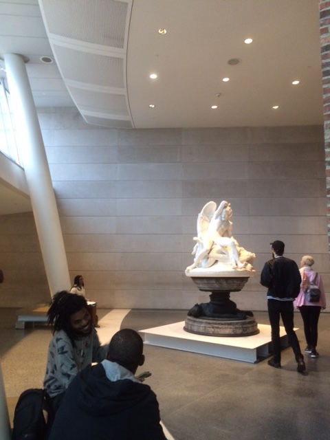 View inside the Brooklyn Museum