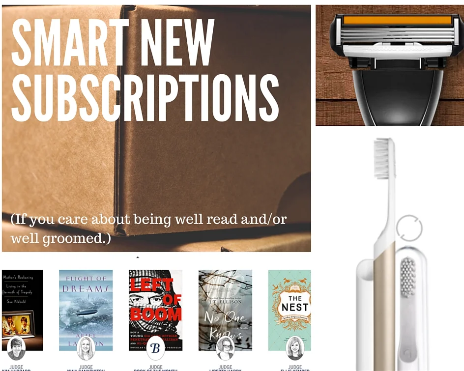 NEW Subscription Services To Make You Smarter, Smoother & More Smiley.