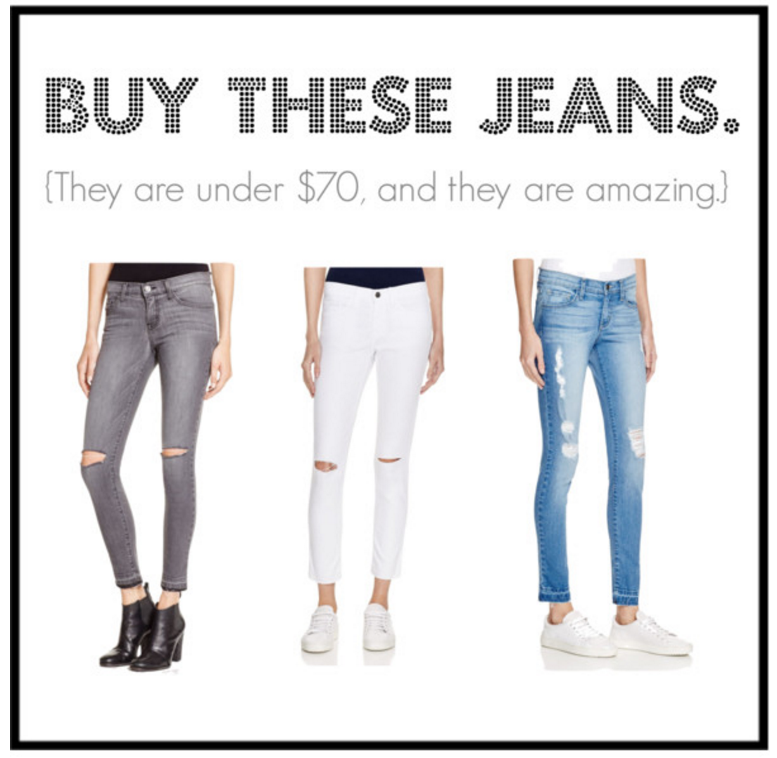 The Jeans I Live In Cost Less Than My Workout Pants. 