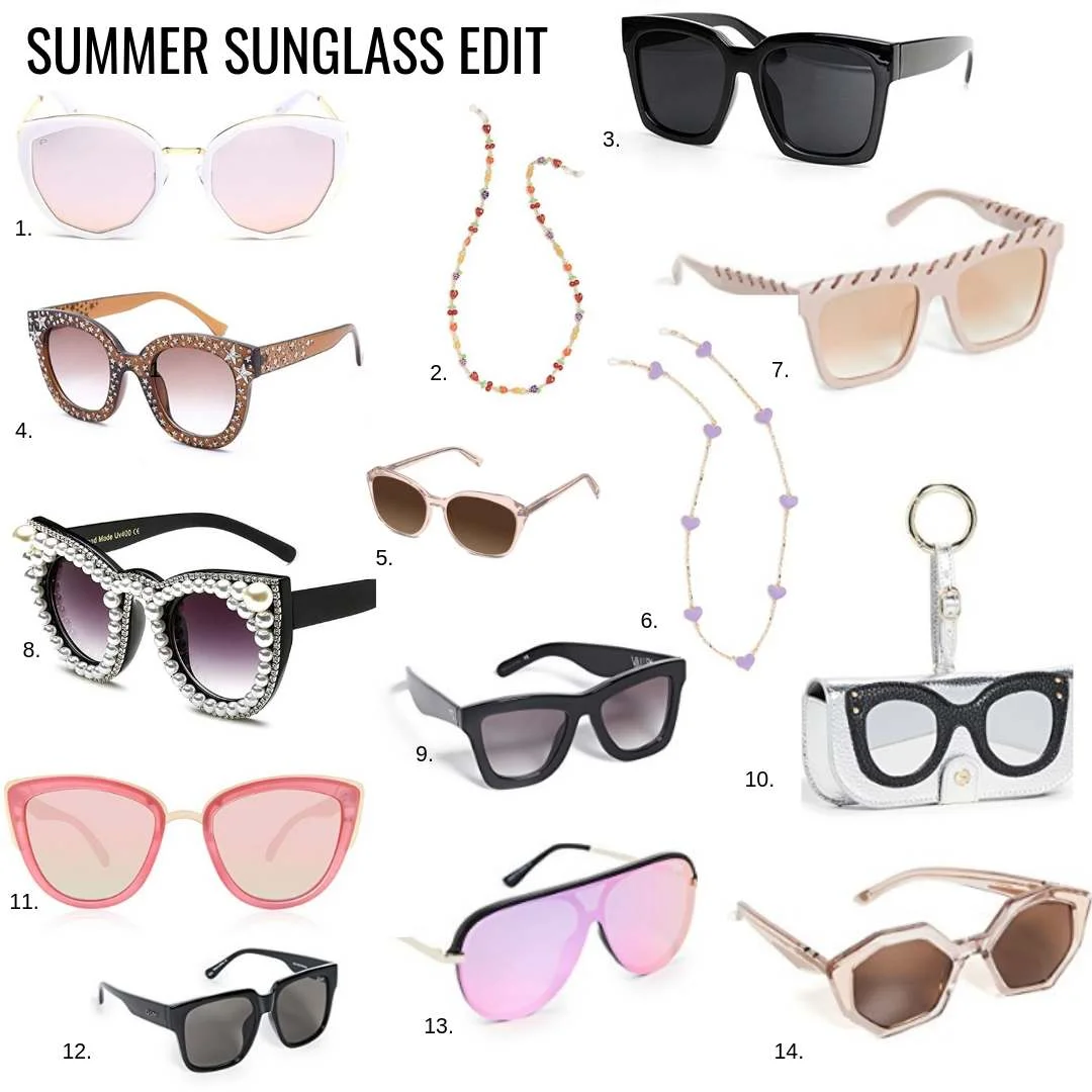 Summer Sunglass Edit: The Best Pairs Between $10 and $500.