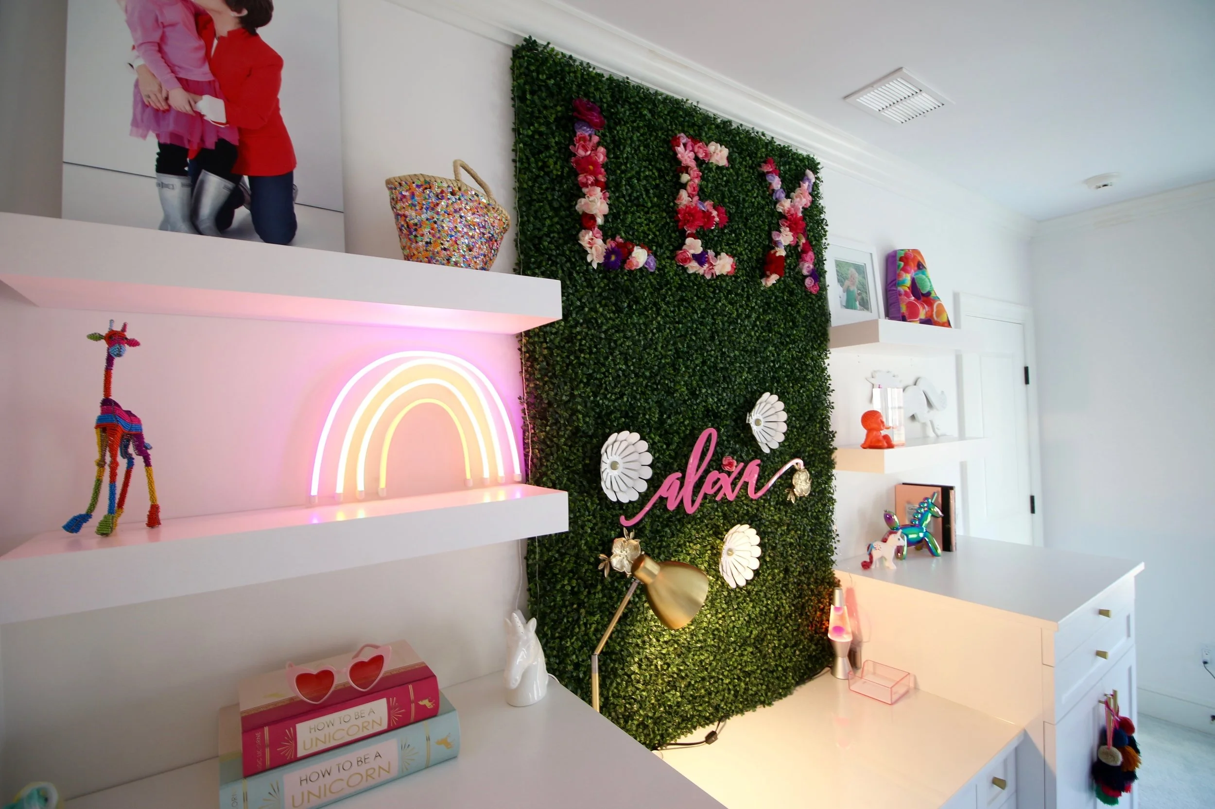 I will never not have this rainbow neon light in my house.