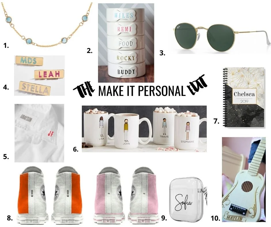 Gift Guide 2019: Personalized Gift Picks for Him, Her, Kids &amp; Pets