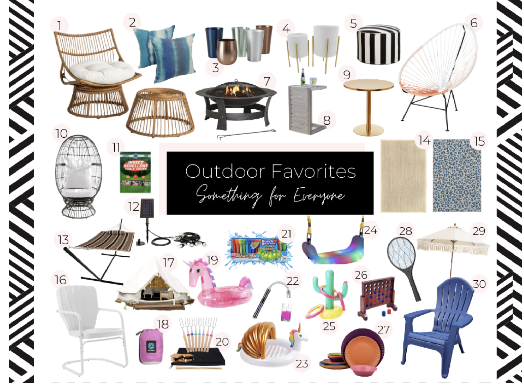 30 Best Finds for Outdoor Living, Decor and Entertaining 