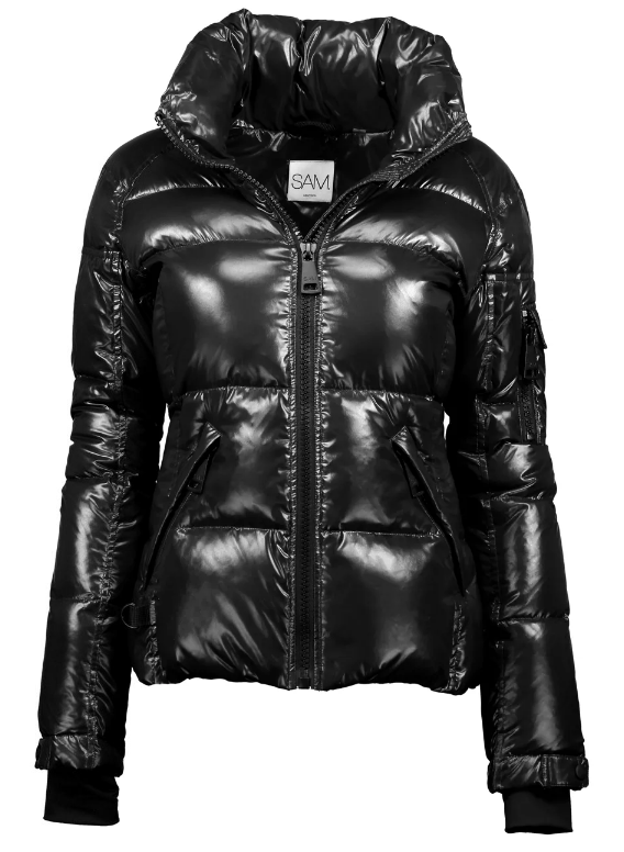 Iconic Black Puffer Coat