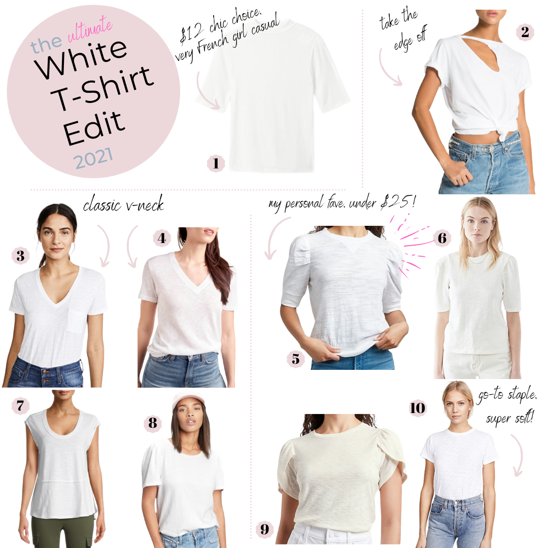 Best White T-Shirts At Any Price
