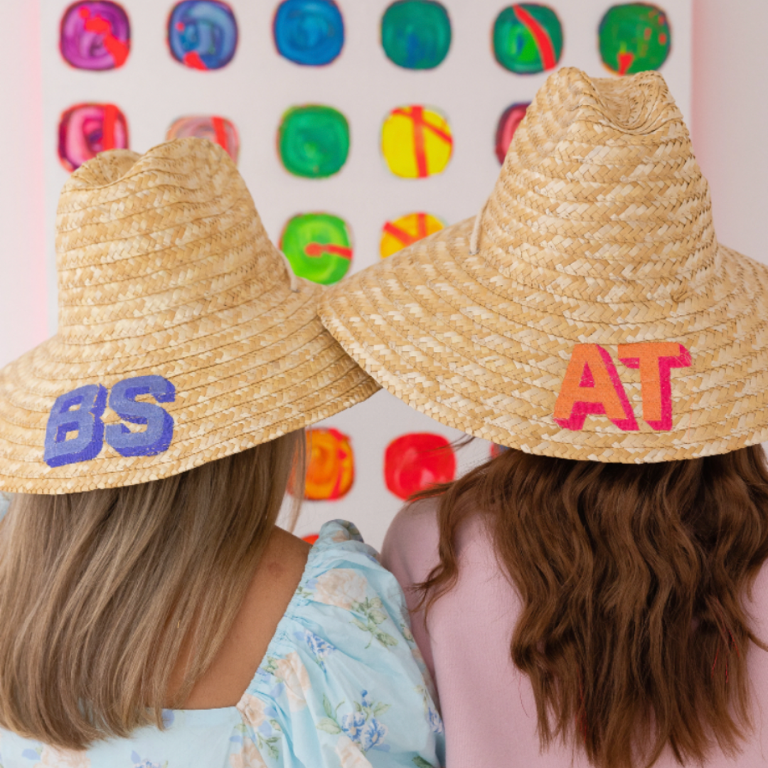 Monogram Mary Sun Hat
