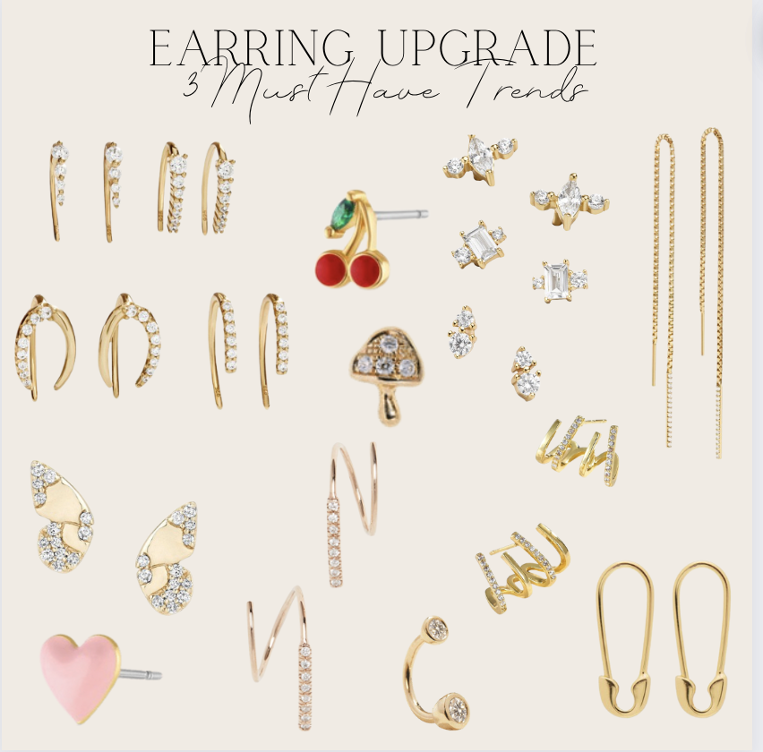 The Best Earrings To Style Multiple Ear Piercings