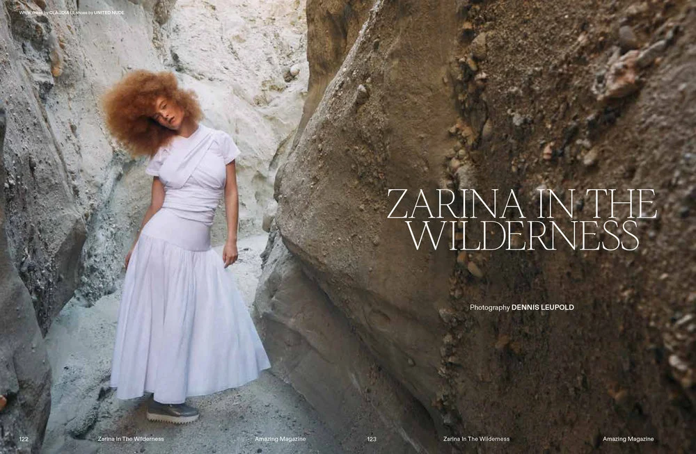 ZARINA GREEN FOR AMAZING MAGAZINE