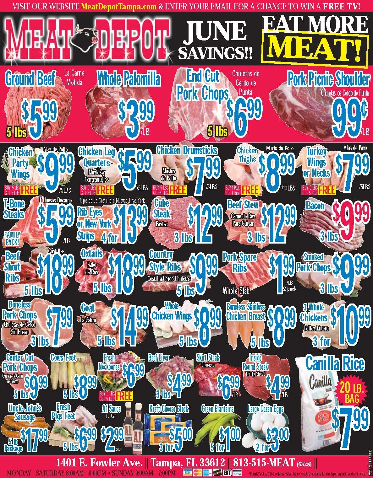 Spanish — Meat Depot Supermarket