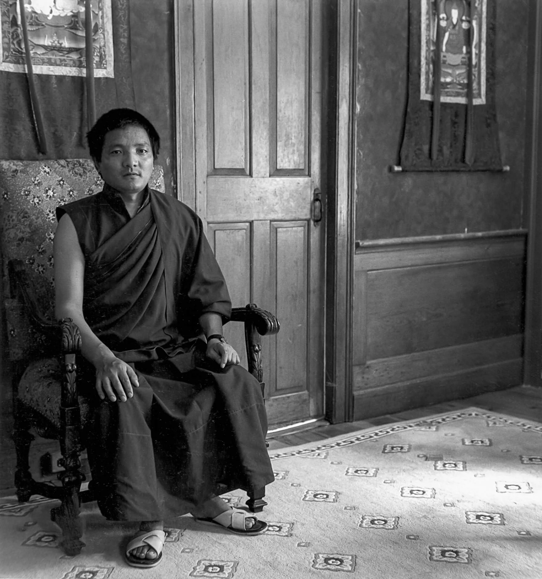 Tulku Thondup at Harold Talbot's house.