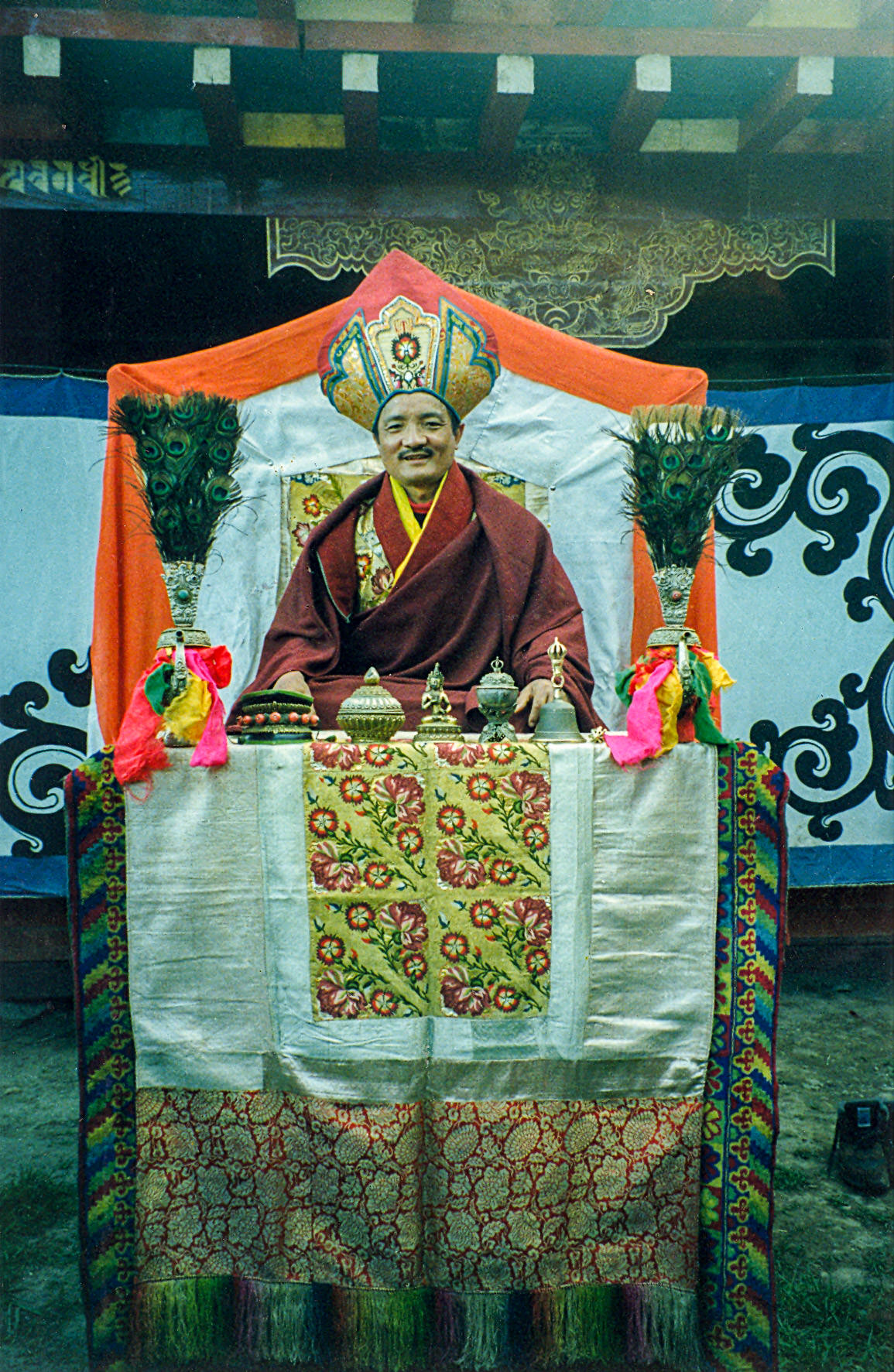 Tulku Thondup at Dodrupchen Monestary.
