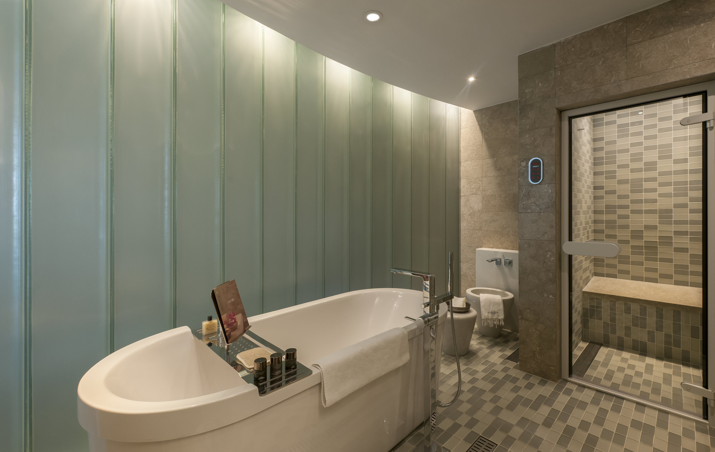 A private hammam at the Park Hyatt Istanbul